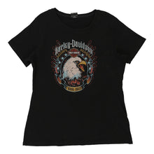  Vintage black Harley Davidson T-Shirt - womens large