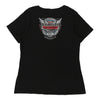 Vintage black Harley Davidson T-Shirt - womens large