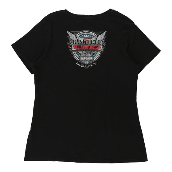 Vintage black Harley Davidson T-Shirt - womens large