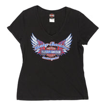  Vintage black Harley Davidson T-Shirt - womens large