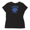 Vintage black Harley Davidson T-Shirt - womens large