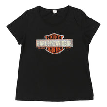  Vintage black Harley Davidson T-Shirt - womens x-large