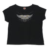 Vintage black Harley Davidson T-Shirt - womens x-large