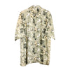 Vintage green Porcini Hawaiian Shirt - mens x-large