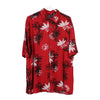 Vintage red Puritan Hawaiian Shirt - mens large