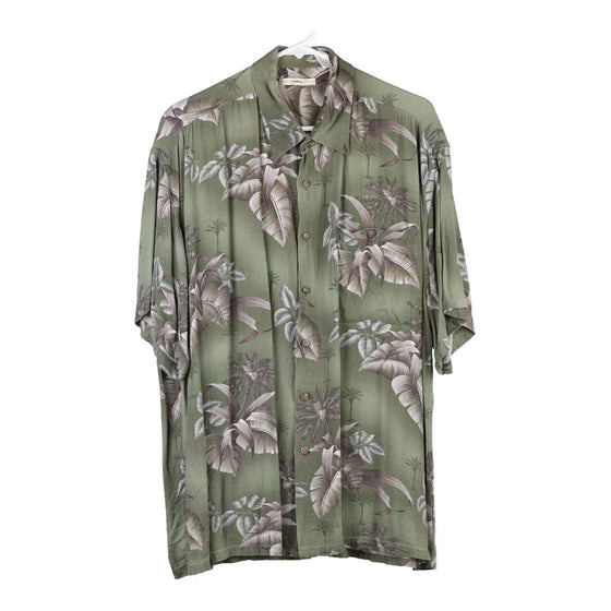 Vintage green Moda Campia Moda Hawaiian Shirt - mens x-large