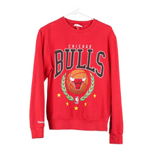  Vintage red Chicago Bulls Mitchell & Ness Sweatshirt - mens small