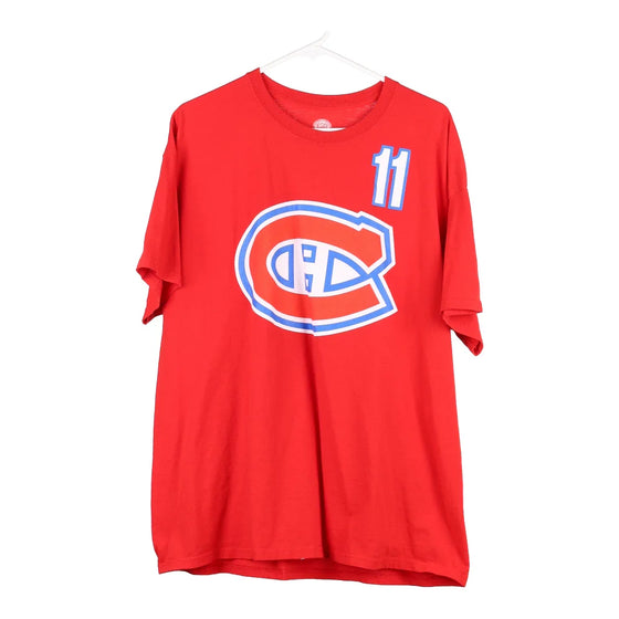 Vintage red Montreal Canadians Nhl T-Shirt - mens x-large