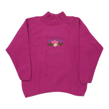  Best Company Embroidered Sweatshirt - XS Pink Cotton