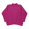 Best Company Embroidered Sweatshirt - XS Pink Cotton