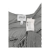 Armani Striped Top - Large Black & White Cotton