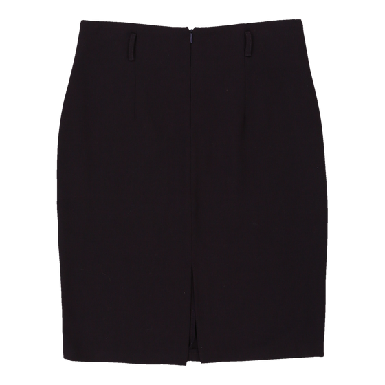 Unbranded Midi Skirt - 31W UK 12 Purple Wool midi skirt Unbranded   