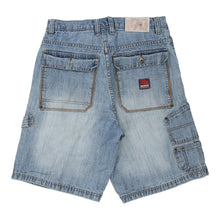  Vintage blue Brooklyn Xpress Carpenter Shorts - mens 34" waist