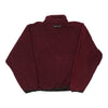 Vintage burgundy Champion Fleece - womens large