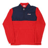 Vintage red Fila Fleece - mens medium