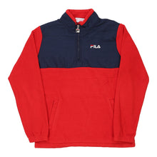  Vintage red Fila Fleece - mens medium