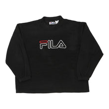  Vintage black Fila Fleece - mens large