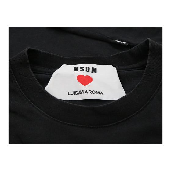 Vintageblack Msgm T-Shirt - mens x-small