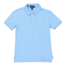  Vintage blue Age 8 Ralph Lauren Polo Shirt - boys small