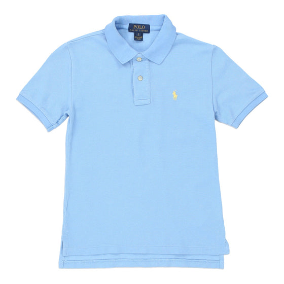 Vintage blue Age 8 Ralph Lauren Polo Shirt - boys small