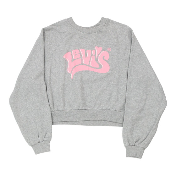 Vintage grey Age 10 Levis Sweatshirt - girls x-small