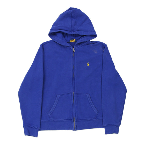 Vintage blue Age 12-13 Ralph Lauren Hoodie - boys large