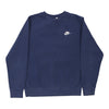 Vintage navy Nike Sweatshirt - mens x-small