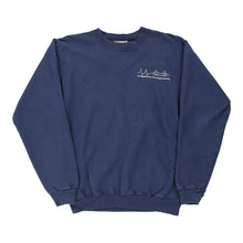  Vintage navy Hanes Sweatshirt - mens small