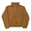 Vintage brown Patagonia Fleece - womens small