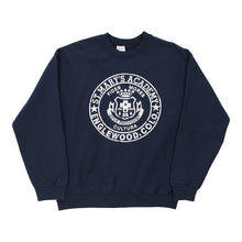  Vintage navy Age 14-16 St. Marys Academy Englewood, Colo Gildan Sweatshirt - boys medium