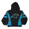 Vintage black Age 10-12 Carolina Panthers Nfl Pro Line Windbreaker - boys medium