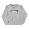 Vintage grey Age 9-10 Green Bay Packers Nfl Sweatshirt - boys medium