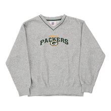  Vintage grey Age 9-10 Green Bay Packers Nfl Sweatshirt - boys medium