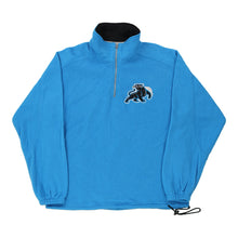  Vintage blue Carolina Panthers Mirage Fleece - mens medium