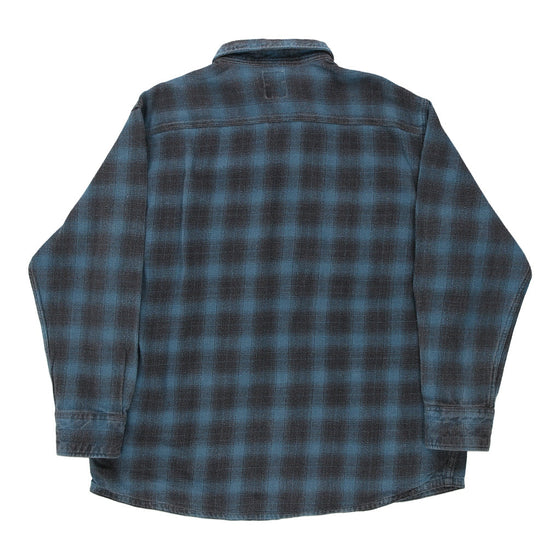 Vintage blue Dickies Flannel Shirt - mens x-large