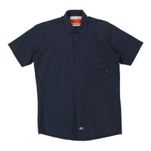  Vintage navy Dickies Short Sleeve Shirt - mens small