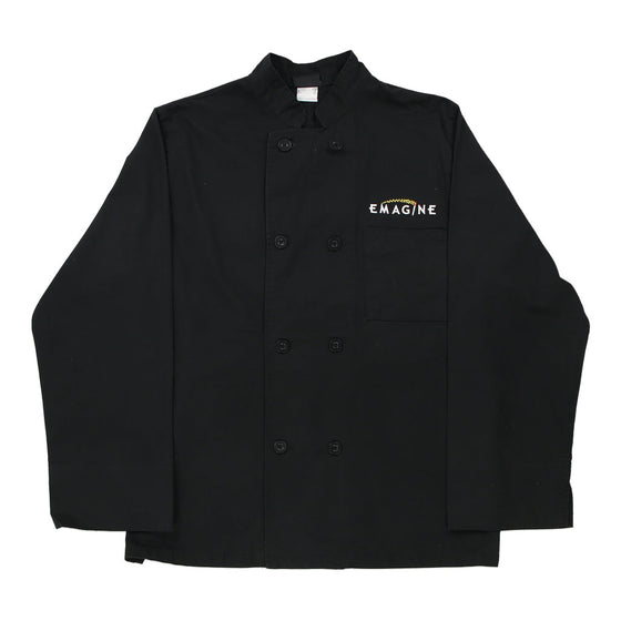 Vintage black Emagine Chef Dickies Shirt - mens medium