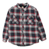 Vintage red Fleece Lined Dickies Flannel Shirt - mens large