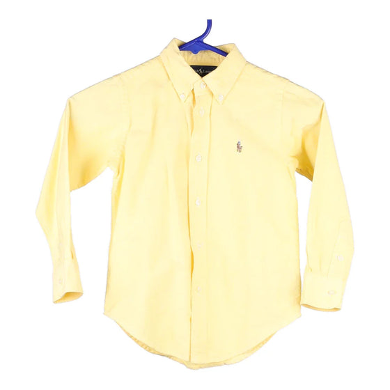 Vintage yellow Age 4 Ralph Lauren Shirt - boys medium