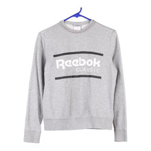  Vintage grey Age 14 Reebok Sweatshirt - boys small