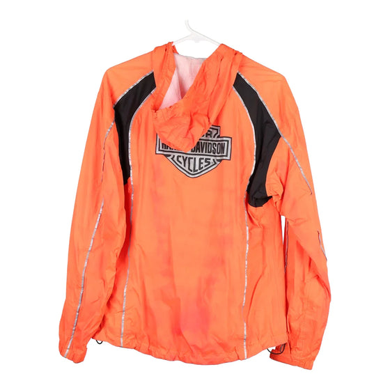 Vintage orange Harley Davidson Jacket - womens medium