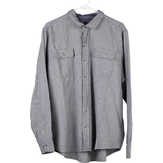 Vintage grey Woolrich Overshirt - mens x-large