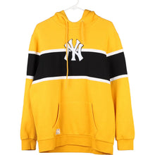  Vintage yellow Ney York Yankees Mlb Hoodie - mens large