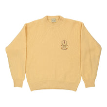  Vintage yellow Trussardi Jumper - mens medium