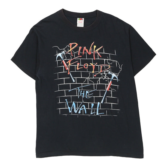 Vintage black Pink Floyd Fruit Of The Loom T-Shirt - mens large