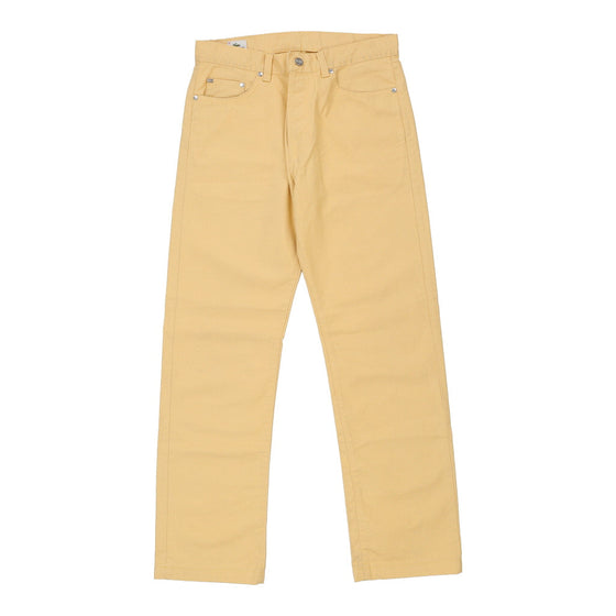 Vintage yellow Lacoste Trousers - mens 32" waist