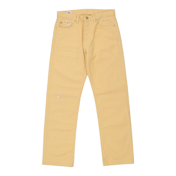 Vintage yellow Lacoste Trousers - mens 32" waist