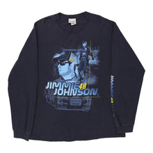  Vintage navy Jimmie Johnson 48 Chase Authentics Long Sleeve T-Shirt - mens x-large