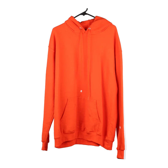 Vintage orange Champion Hoodie - mens x-large