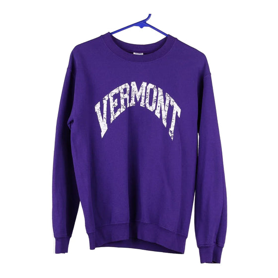 Vintage purple Vermont Gildan Sweatshirt - mens small